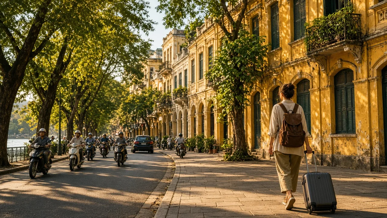 HAN 机场卡片场景