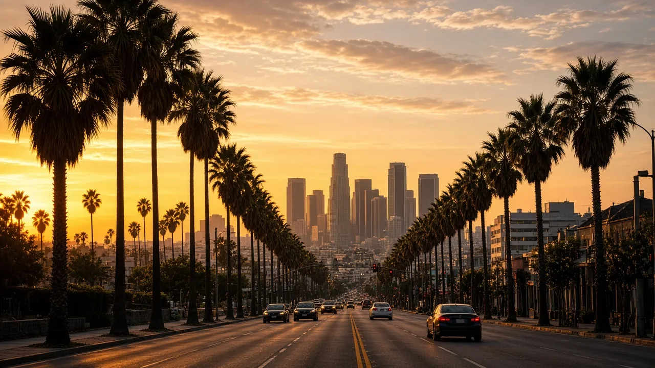 LAX 机场卡片场景