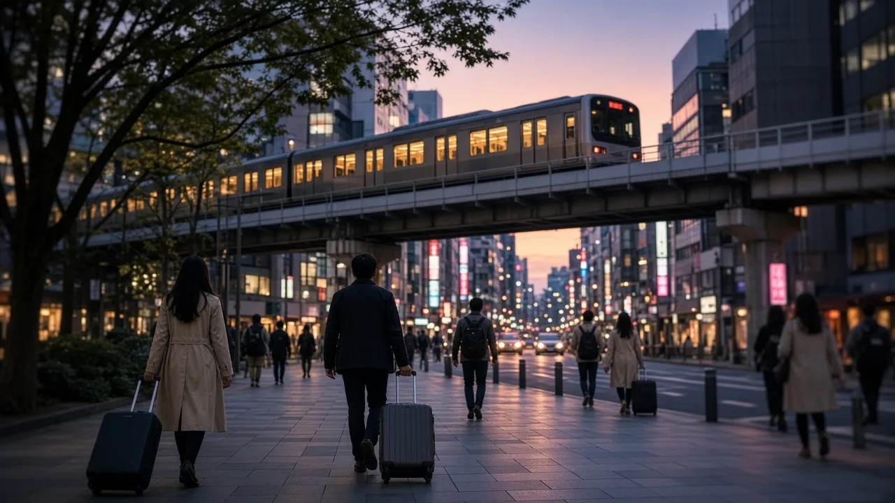 NRT 机场卡片场景